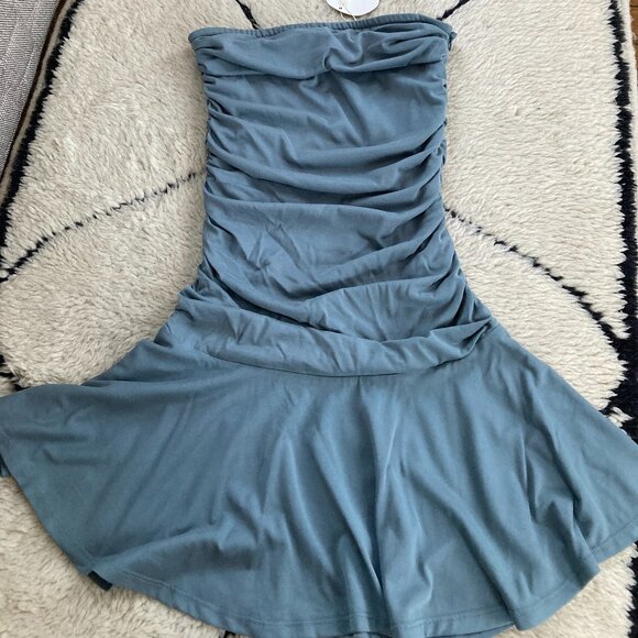 Geel Mia Dress | Washed Blue | XS - Picture 2 of 3